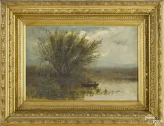 landscape by Frederick Spang, oil on canvas, sold Apr 2016