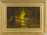 landscape by Ralph Davison Miller, oil on board, offered Apr 2016
