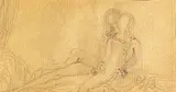Bleistiftz (Raphael "Erotique") by Salvador Dalí, graphite on paper, sold Oct 2022