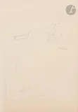 Étude de nu by Maurice Estève, Crayon, sold Nov 2022