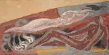 Le Feu et l’air by Jean Souverbie, 1946, Gouache, sold Nov 2022