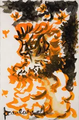 Satyre by Jean Lurçat, Gouache, sold Nov 2022