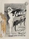 Couverture pour « Jouir.. mourir » de Victorien du Saussay by Maurice Neumont, Encre, gouache et collage sur traits de crayon, sold Nov 2022