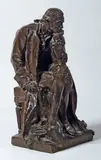 Lavoisier by Jules Dalou, Épreuve en bronze patiné, sold Feb 2011