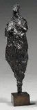 Étude de personnage en pied by Marie-Thérèse Givaudan, Épreuve en bronze à patine médaille, sold Dec 2010