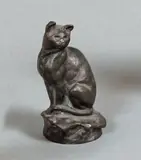 Chat assis by Antoine Bofill, Épreuve en bronze, sold May 2012