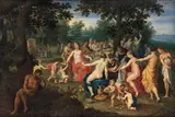 Ulysse et Nausicaa by Hendrick van Balen, Panneau de chêne parqueté, sold Nov 2011