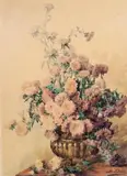 Lilas parme by Blanche Odin, Aquarelle, sold Jun 2011