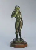 Femme nue by Émile Fernand-Dubois, Epreuve en bronze à patine verte, sold Nov 2010