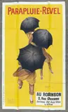 Le Parapluie Revel, 1922 Grande affiche lithographique, désignée dans la marge en bas à gauche "Les nouvelles affiches Cappiello- Atelier d'art Devambez 32 rue by Leonetto Cappiello, Affiche identique à la précédente, à l'exception du lettrage Parapluie Revel entièrement r, sold Jun 2022