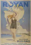 Royan, les plus belles plages, circa 1925 by Raphael Delorme, Affiche lithographique, éditée par Victor Billaud à Royan et imprimée par Chaix à Paris, sold Jun 2022