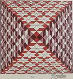 Abstraction géométrique by Georges Connan, Gouache et encre, sold Jun 2022
