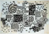 Composition by Natalia Dumitresco, 1961, Technique mixte, encre et gouache, sold Dec 2019