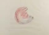 Sweet Baby by Jean Fautrier, 1949, Eau-forte et aquatinte en couleurs sur Japon, sold Dec 2019