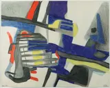 Matinailles by Maurice Estève, 1956, Lithographie en couleurs, sold Dec 2019