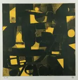 Sascat by Maurice Estève, 1969, Lithographie en couleurs, sold Dec 2019