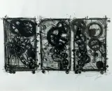 Meta Harmonie by Jean Tinguely, 1977, Lithographie signée et numérotée, sold Dec 2019