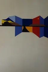 Composition by Mario Garcia, 1971, Collage sur papier, sold Jul 2019