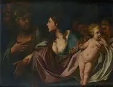 Les adieux d'Hector à Andromaque et à son fils Astyanax by Luca Ferrari, Toile, sold Dec 2007