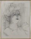 Jane Hading. 1898 by Henri de Toulouse-Lautrec, Lithographie, sold Nov 2013