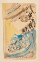 Profil de femme au chapeau by Kees van Dongen, vers 1900, Mine de plomb, encre et aquarelle sur papier, sold Mar 2024