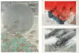 Dix mille aubes by Toshimustu Imai, 1990, Lithographie en couleurs Triptyque, sold Sep 2012
