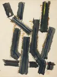 Transfiguration d'un cactus by Man Ray, 1945, Gouache sur papier, sold Jun 2012