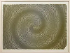 Untitled ( from Supernova) by John Armleder, 2003, Lithographie monotype sur papier, sold Jul 2022