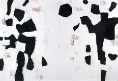 Figures schématiques by Paul-Émile Borduas, 1956, oil on canvas, sold May 2018