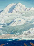 Mt. Garibaldi by Donald M. Flather, 1969, oil on board, sold Nov 2018