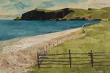 Collier's Point, Conception Bay, Newfoundland by Alan Caswell Collier, oil on canvas, sold Sep 2018