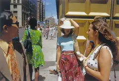 Gold Corner, New York City by Joel Meyerowitz, 1974, C-Print, 2014, sold Mar 2026