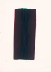 Ohne Titel by Johannes Gecelli, 1983, Acryl auf festem Papier, im Original-Rahmen, sold Jul 2025