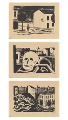 Berlin by Werner Heldt, 1949, 7 Lithografien, jeweils auf Papier, sold Jan 2024