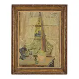 Still Life with Window by Lilian MacKendrick, Oil on canvas, sold Sep 2022
