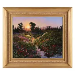 Early Morning Rising by Thomas DeDecker, Oil on canvas, sold Sep 2022