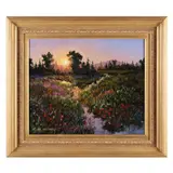 Early Morning Rising by Thomas DeDecker, Oil on canvas, sold Sep 2022