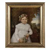 An Identified Portrait of a Young Virginian by John James Porter, Oil on canvas (lined), sold Sep 2022