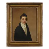 Portrait of Francis Joseph Upton by William J. Weaver, Oil on panel, sold Sep 2022