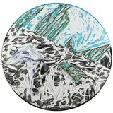 Swan Engraving, Circle II, State I by Frank Stella, Etching, sold Sep 2022