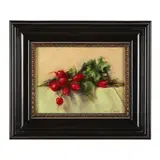 Radishes by Janet Stanley Triplett, Oil on panel, sold Aug 2022