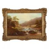 On the Wharfe, North Yorkshire by William Mellor, Oil on canvas, sold Jul 2022