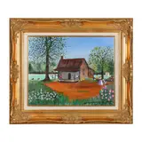 Spring Day, Sunday Best by Ruth Russell Williams, Oil on canvas, sold Jun 2022