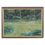 The Savage Lawn by Dan Fredericks, Oil on canvas, sold Jun 2022