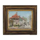 Saint Augustine, Florida by Hildegard Müller-Uri, Oil on board, sold Jun 2022