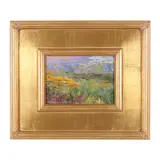 Pond Colors by Thomas DeDecker, Oil on board, sold Jun 2022