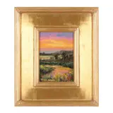 Morning Sunrise by Thomas DeDecker, Oil on board, sold Jun 2022