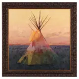 Metis Bow Coup by R. Tom Gilleon, Oil on canvas, sold Jun 2022