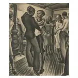 Red Eye's Hall (Nashville, Tennessee) by Meyer Wolfe, Lithograph, sold Jun 2022