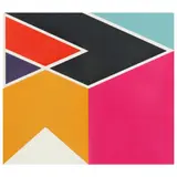 Untitled (Geometric Abstraction) by Larry Lox, Silkscreen print in colors, sold May 2022